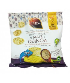 mini tortitas de maiz y quinoa sin gluten 50 gr