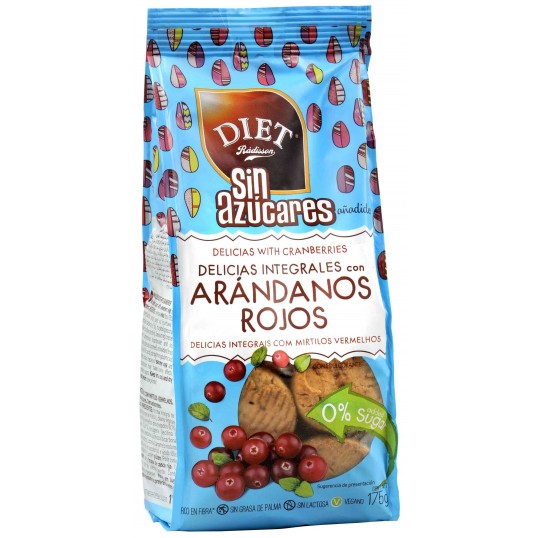 delicias ar ndanos sin azucar 175 gr
