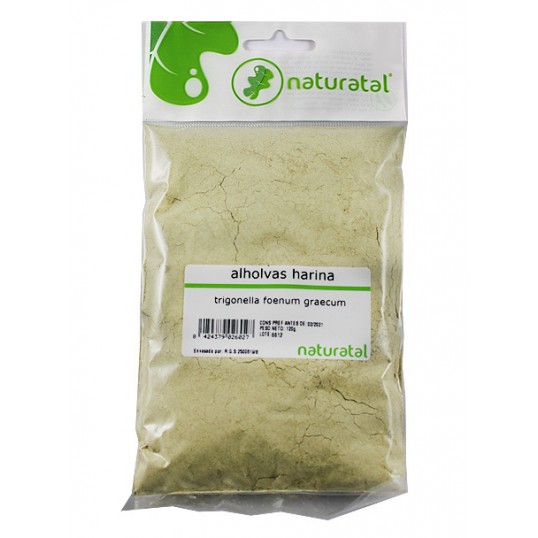 alholvas harina trigonella foenum graecum 120gr