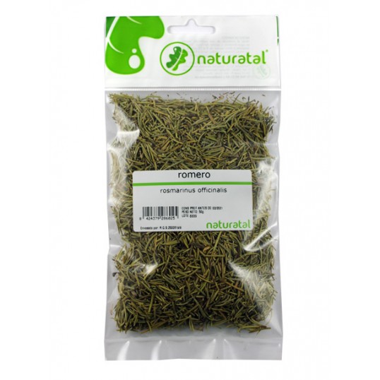 romero hoja rosmarinus officinalis 50gr