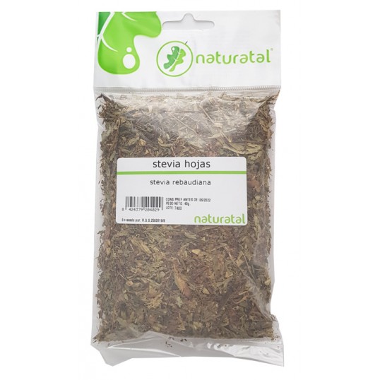 stevia hoja triturada 40gr