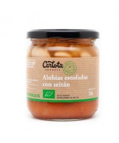 alubias estofadas con seitan 350gr