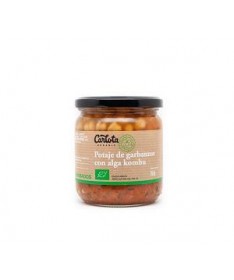 potaje de garbanzos con alga kombu 350gr