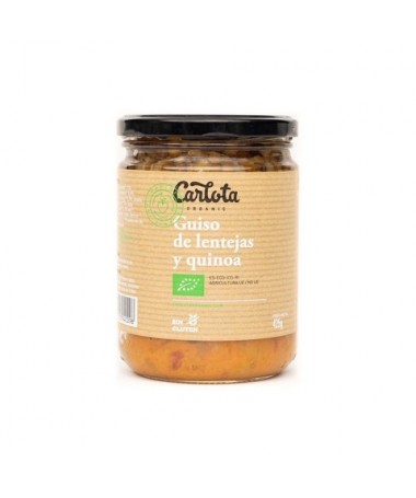 guiso de lentejas y quinoa eco 425g