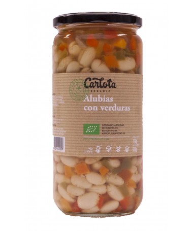 alubias con verduras 720gr
