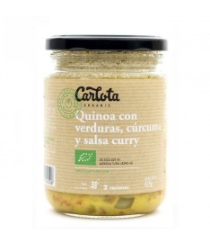 quinoa verduras curcuma y curry 425gr