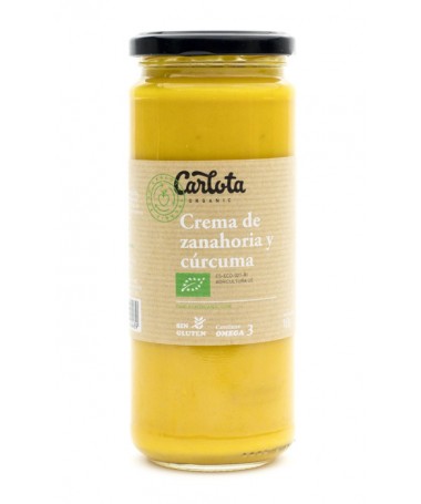 crema de zanahoria y curcuma 450g