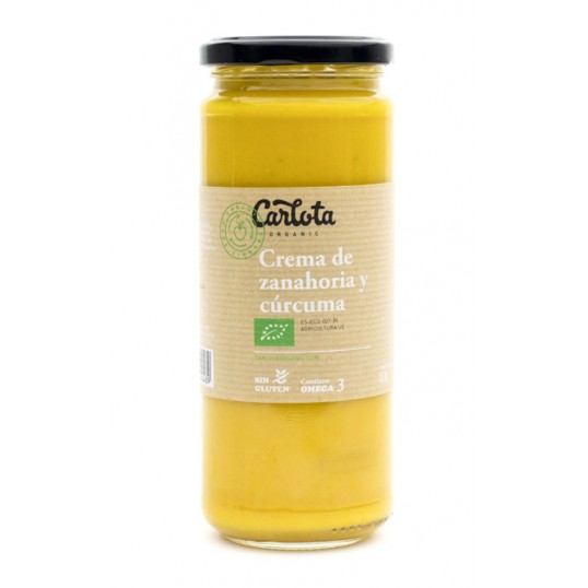 crema de zanahoria y curcuma 450g