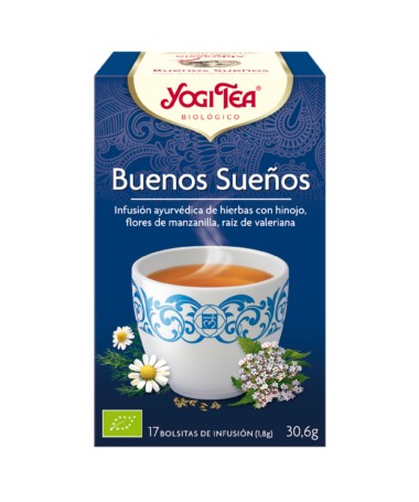 yogi tea buenos sue os bio 17 bolsitas