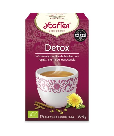 yogi tea detox bio 17 bolsitas