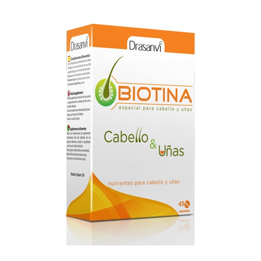 biotina cabello y u as 45 comp