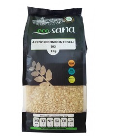 arroz redondo integral bio 1kg ecosana