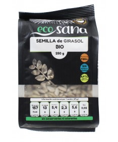 semilla girasol bio 250gr ecosana