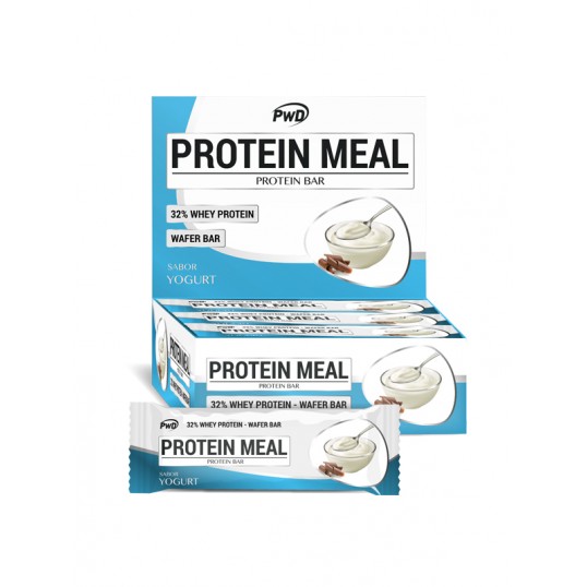 barrita yogur protein meal 35gr sin azucar a adido x 12 uds