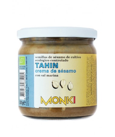 tahin bio con sal marina monki 330 gr