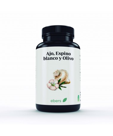 ajo espino blanco olivo 700mg 60 p