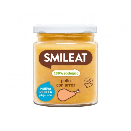 potito bio pollo con arroz 230gr y 6meses