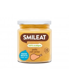 potito bio pollo con arroz 230gr y 6meses