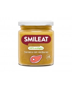 potito bio ternera con verduras 230 g y 6meses