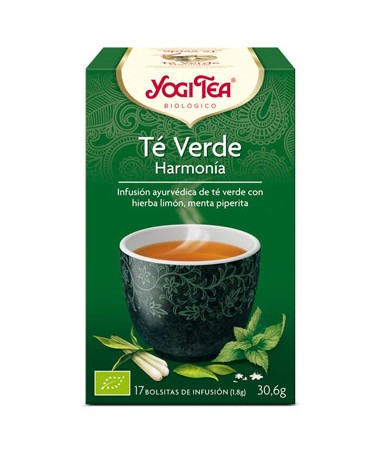 yogi tea te verde harmonia bio 17 bolsitas