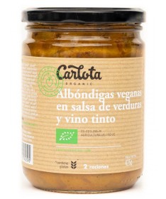 alb ndigas veganas en salsa vino tinto bio 425 gr