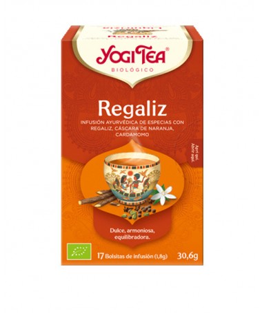 yogi tea regaliz bio 17 bolsitas