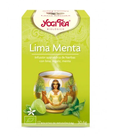 yogi tea menta lima bio 17 bols