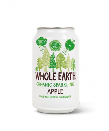 refresco de manzana bio 330 ml whole earth