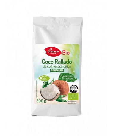 coco rallado fino bio 200 g