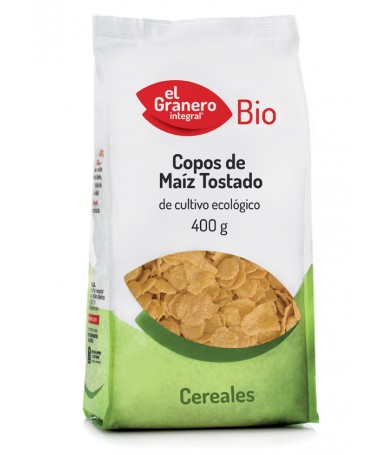 copos de maiz tostado bio 400 g