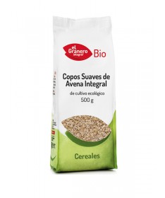 copos suaves de avena integral bio 500 g