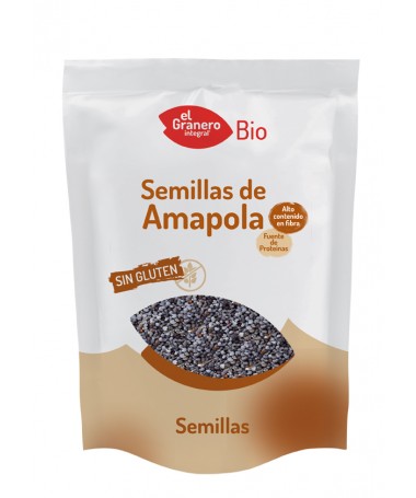 semillas de amapola bio 200g