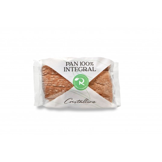 pan cristalino 100 integral realfooding 210 g