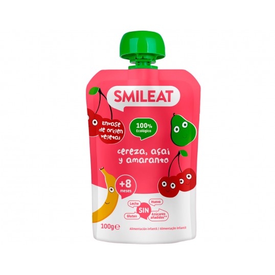 pouch bio cereza a ai y amaranto 100 gr