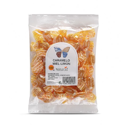 caramelo miel limon 100 gr