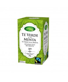 t verde menta infusi n fairtrade eco 28g
