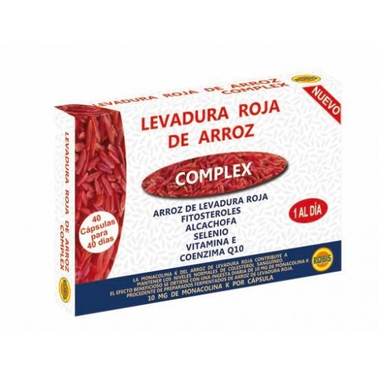 levadura roja de arroz robis 40 caps