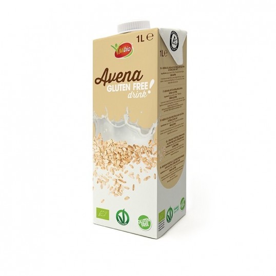 leche de avena bio sin gluten 1 lt