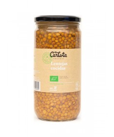 lentejas cocidas bio 450 gr