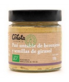 pat untable de berenjena y semillas de girason 180g