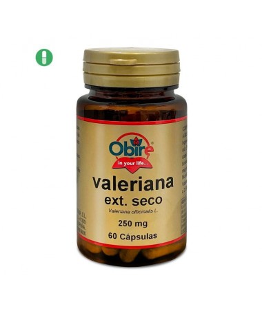 ob valeriana 250mg ext seco 50 c psulas