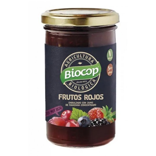 compota frutos rojos biocop 280 g