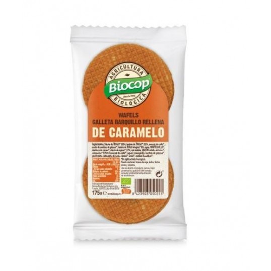 wafels caramelo biocop 175 g