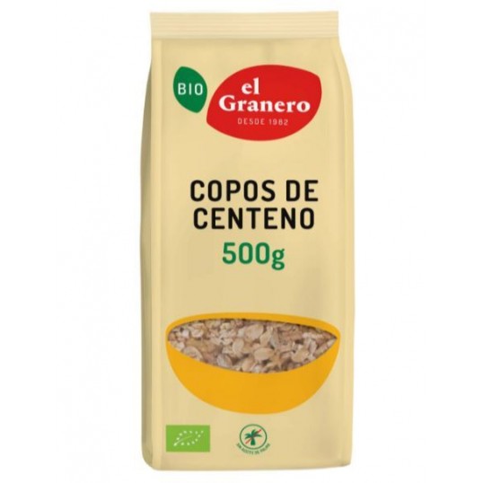 copos de centeno bio 500 g