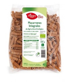 macarrones integrales bio 500 g