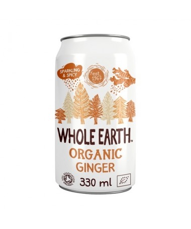 refresco de jengibre bio 330 ml whole earth