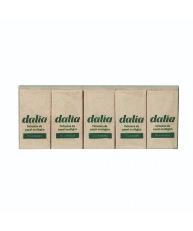 pack de 10 paquetes de pa uelos de bolsillo sin blanquear bio