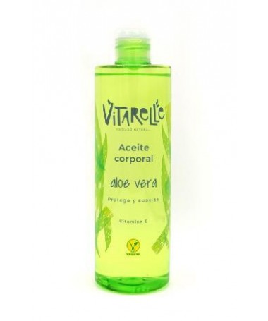 aceite corporal aloe vera 400 ml