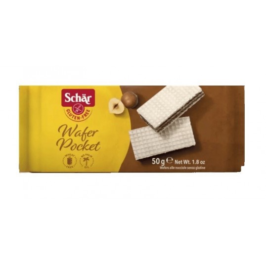 barquillo de avellana wafer pocket 50g sch r