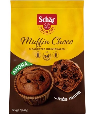 muffins choco single 65g sch r caja 15 unid formato horeca